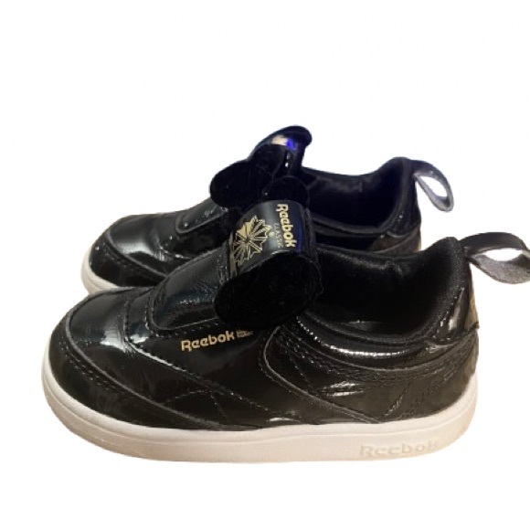 Reebok Kids Bow Slip On Sneakers - EUC - Picture 4 of 5